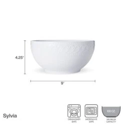 Sylvia Round Vegetable Bowl 7 Sylvia Round Vegetable Bowl -Kitchen Supplies Store 5165310 IG1 sylvia 9in vegetable bowl uncrop