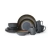 Monroe Gray 16 Piece Dinnerware Set, Service For 4 1 Monroe Gray 16 Piece Dinnerware Set, Service For 4 -Kitchen Supplies Store 5237442 3Q