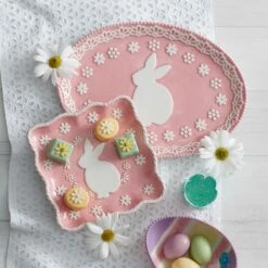 Easter Bunny Oval Platter 8 Easter Bunny Oval Platter -Kitchen Supplies Store 5265343 lifestyle2