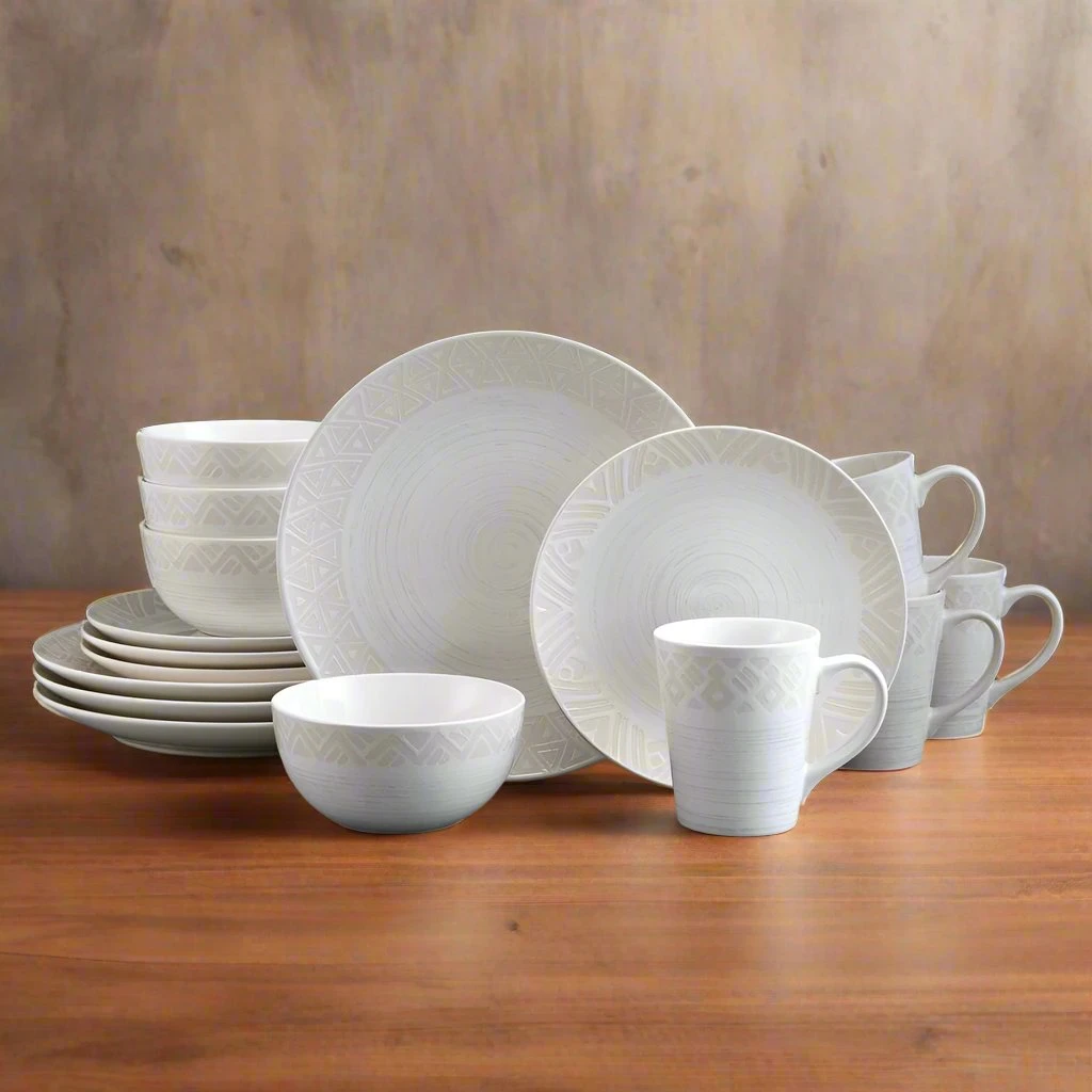 Vera 16 Piece Dinnerware Set, Service For 4 4 Vera 16 Piece Dinnerware Set, Service For 4 - Image 2