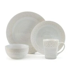 Vera 16 Piece Dinnerware Set, Service For 4 21 Vera 16 Piece Dinnerware Set, Service For 4 -Kitchen Supplies Store 5286184 Pfaltzgraff Vera 4PC PlaceSetting Silo