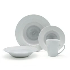 Annie Gray 16 Piece Dinnerware Set, Service For 4 21 Annie Gray 16 Piece Dinnerware Set, Service For 4 -Kitchen Supplies Store 5286602 Annie Gray 4pc silo