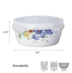 Annabelle Storage Bowl With Lid -Kitchen Supplies Store 5287938 dimensions 01
