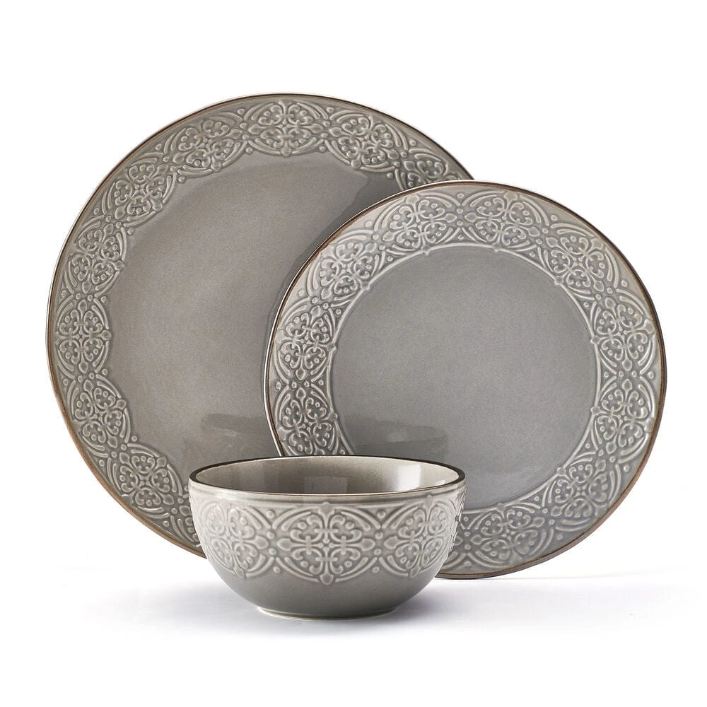 Emma 12 Piece Dinnerware Set, Service For 4 11 Emma 12 Piece Dinnerware Set, Service For 4 - Image 9