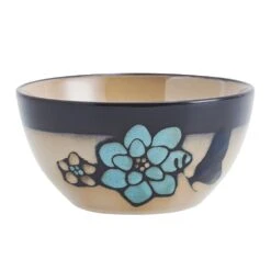 Painted Butterfly Blue 12 Piece Dinnerware Set, Service For 4 18 Painted Butterfly Blue 12 Piece Dinnerware Set, Service For 4 -Kitchen Supplies Store 5296888 PFZ PaintedButterflyBlue cereal bowl silo 1