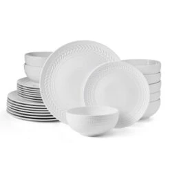 Josephine 24 Piece Dinnerware Set, Service For 8