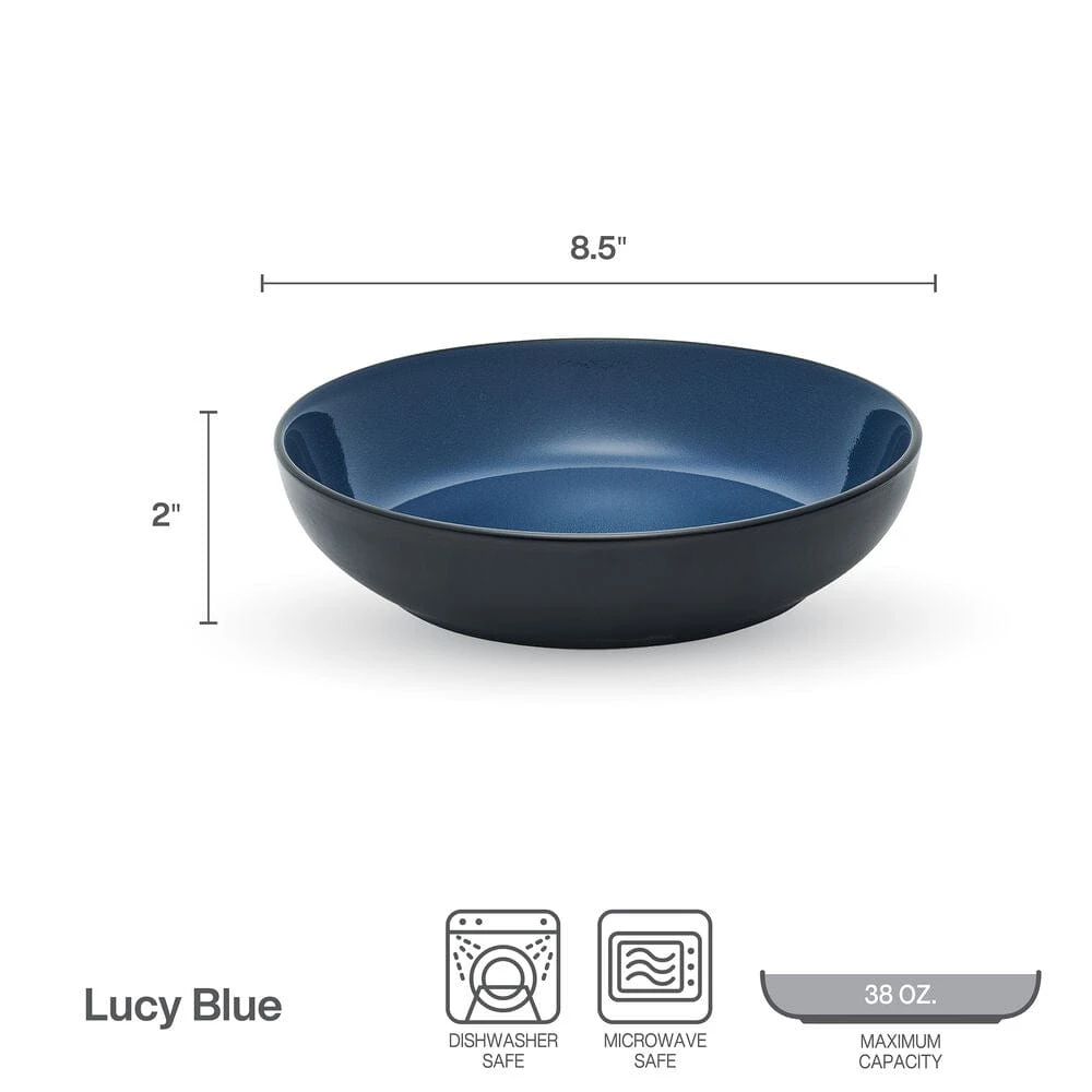 Lucy Set Of 4 Pasta Bowls 6 Lucy Set Of 4 Pasta Bowls - Image 4