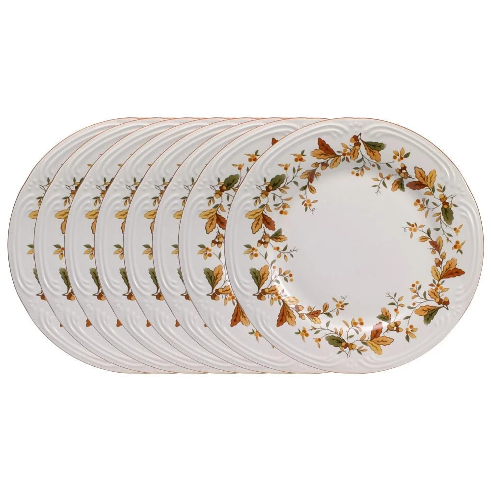 Autumn Berry Set Of 8 Dinner Plates 3 Autumn Berry Set Of 8 Dinner Plates