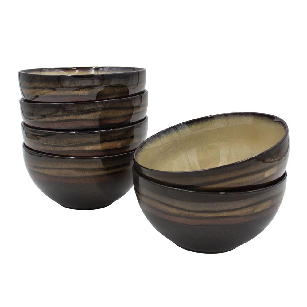 Aztec Set Of 6 Soup Cereal Bowls 3 Aztec Set Of 6 Soup Cereal Bowls