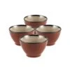 Belmont Red Fruit Bowls, Set Of 4 2 Belmont Red Fruit Bowls, Set Of 4 -Kitchen Supplies Store belmont red fruit bowls set of 4 K45091076 1