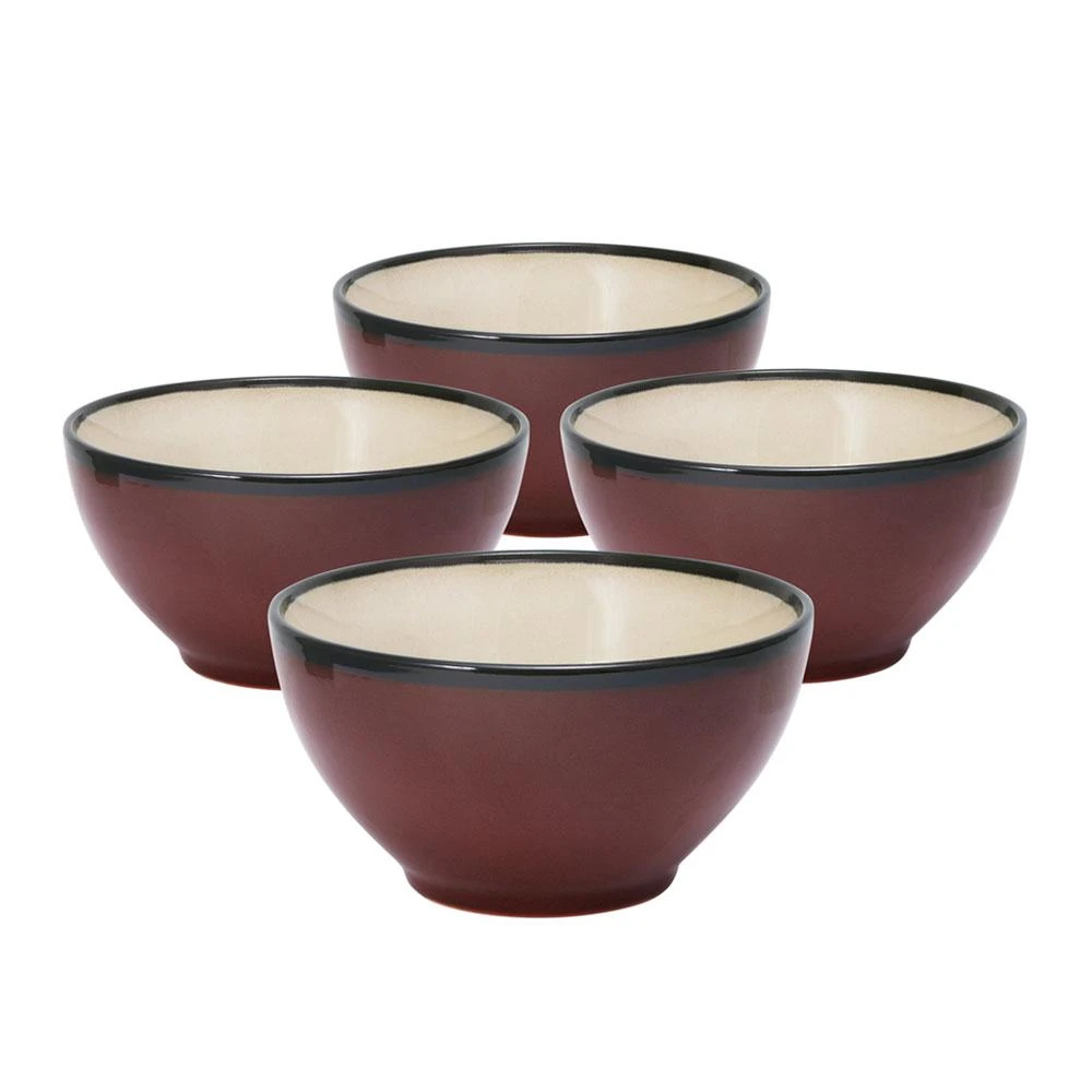 Belmont Set Of 4 Red Soup Cereal Bowls 3 Belmont Set Of 4 Red Soup Cereal Bowls