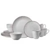 Bumble Bee White 16 Piece Dinnerware Set, Service For 4