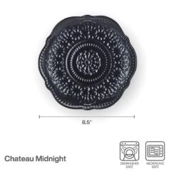 Chateau Midnight Set Of 4 Salad Plates 14 Chateau Midnight Set Of 4 Salad Plates -Kitchen Supplies Store chateau midnight set of 4 salad plates K45296067 6