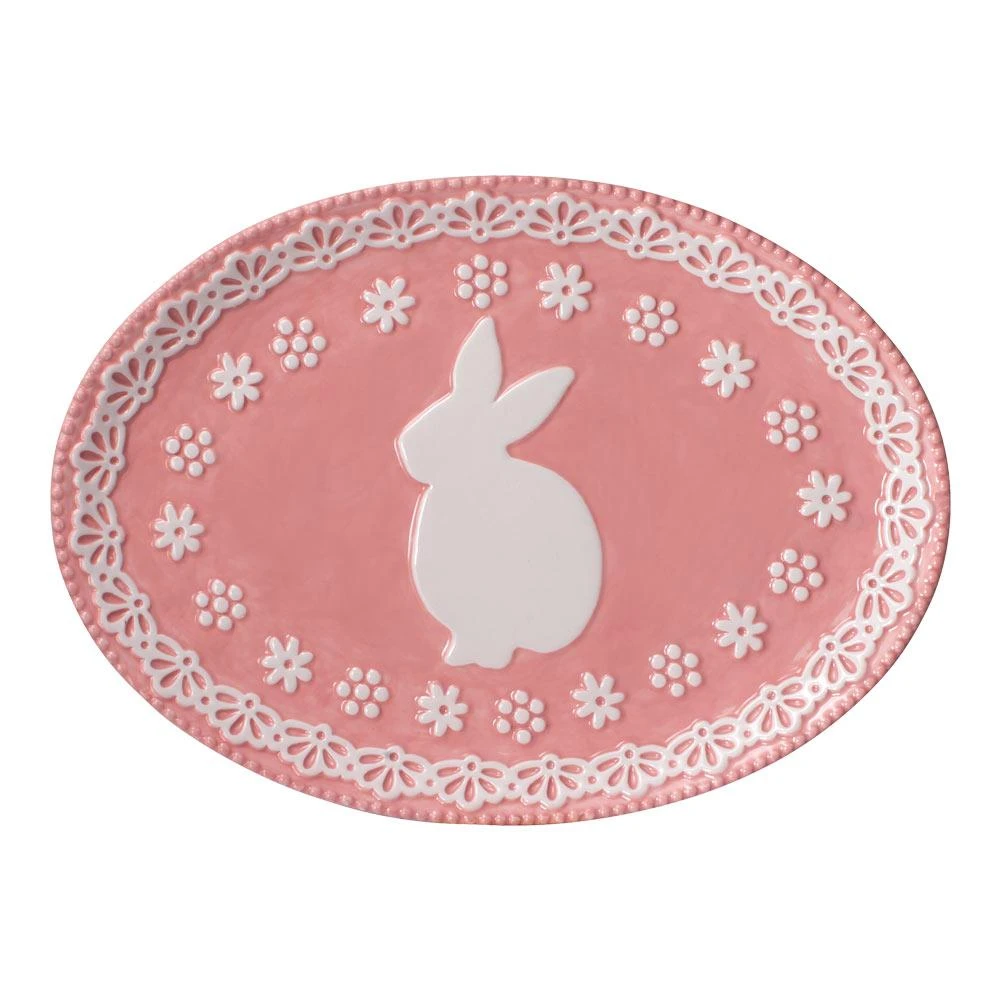 Easter Bunny Oval Platter 3 Easter Bunny Oval Platter