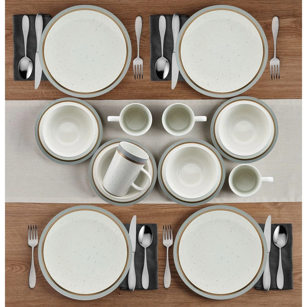 Ezra Grey 16 Piece Dinnerware Set, Service For 4 5 Ezra Grey 16 Piece Dinnerware Set, Service For 4 - Image 3
