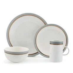 Ezra Grey 16 Piece Dinnerware Set, Service For 4 20 Ezra Grey 16 Piece Dinnerware Set, Service For 4 -Kitchen Supplies Store ezra grey 16 piece dinnerware set service for 4 5287908 9