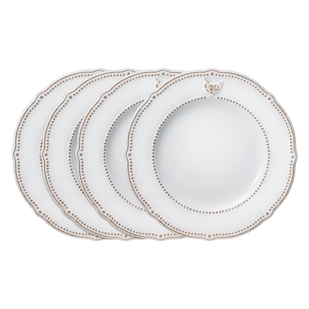 Farmhouse Hen Set Of 4 Dinner Plates 3 Farmhouse Hen Set Of 4 Dinner Plates