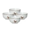 Farmhouse Hen Set Of 4 Fruit Bowls 2 Farmhouse Hen Set Of 4 Fruit Bowls -Kitchen Supplies Store farmhouse hen set of 4 fruit bowls K45240845 1