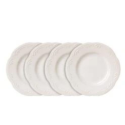 Filigree® Set Of 4 Bread And Butter Or Dessert Plates