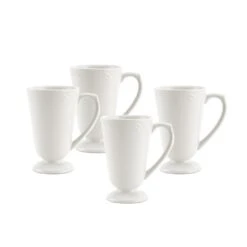 Filigree® Set Of 4 Footed Mugs