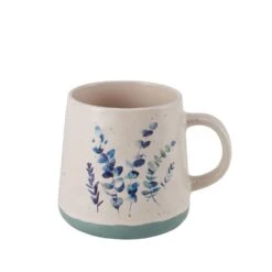 Floral Blue Set Of 6 Mugs, Assorted 11 Floral Blue Set Of 6 Mugs, Assorted -Kitchen Supplies Store floral set of 6 matted mugs assorted 5282195 4