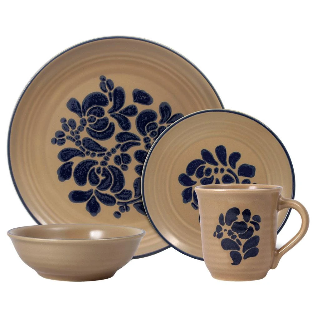 Folk Art® Dinnerware Set 3 Folk Art® Dinnerware Set