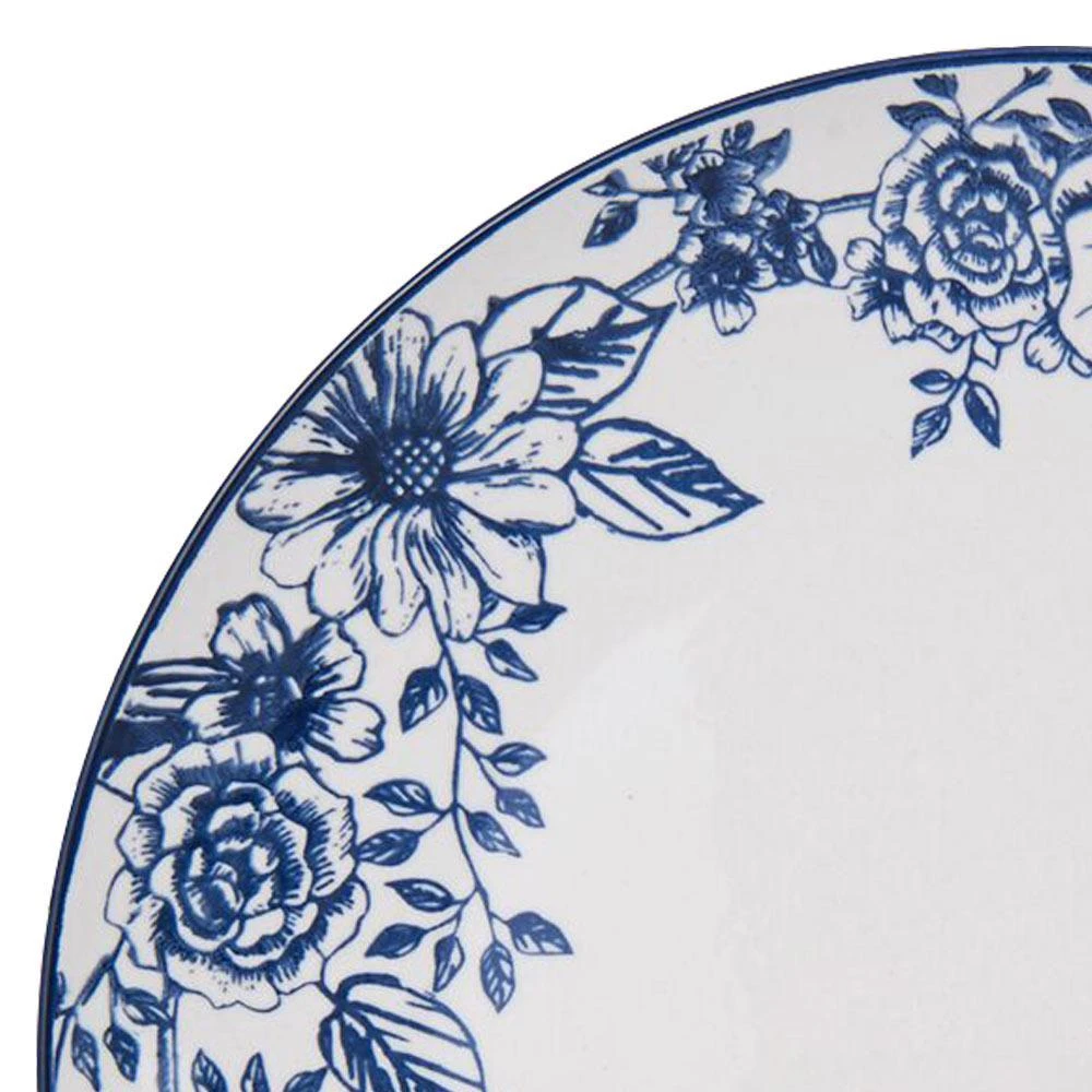 Gabriela Blue Set Of 4 Dinner Plates 5 Gabriela Blue Set Of 4 Dinner Plates - Image 3