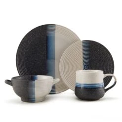 Jaxon 16 Piece Dinnerware Set, Service For 4 -Kitchen Supplies Store jaxon 16 piece dinnerware set service for 4 5280802 9