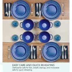 Kori Blue 12 Piece Dinnerware Set, Service For 4 13 Kori Blue 12 Piece Dinnerware Set, Service For 4 -Kitchen Supplies Store kori blue 12 piece dinnerware set service for 4 5291268 3