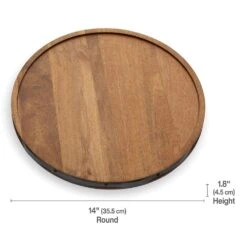 Mango Wood Lazy Susan Serve Tray 12 Mango Wood Lazy Susan Serve Tray -Kitchen Supplies Store mango wood lazy susan serve tray 5293587 5
