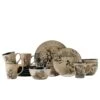 Mossy Oak Animal Print 16 Piece Dinnerware Set, Service For 4