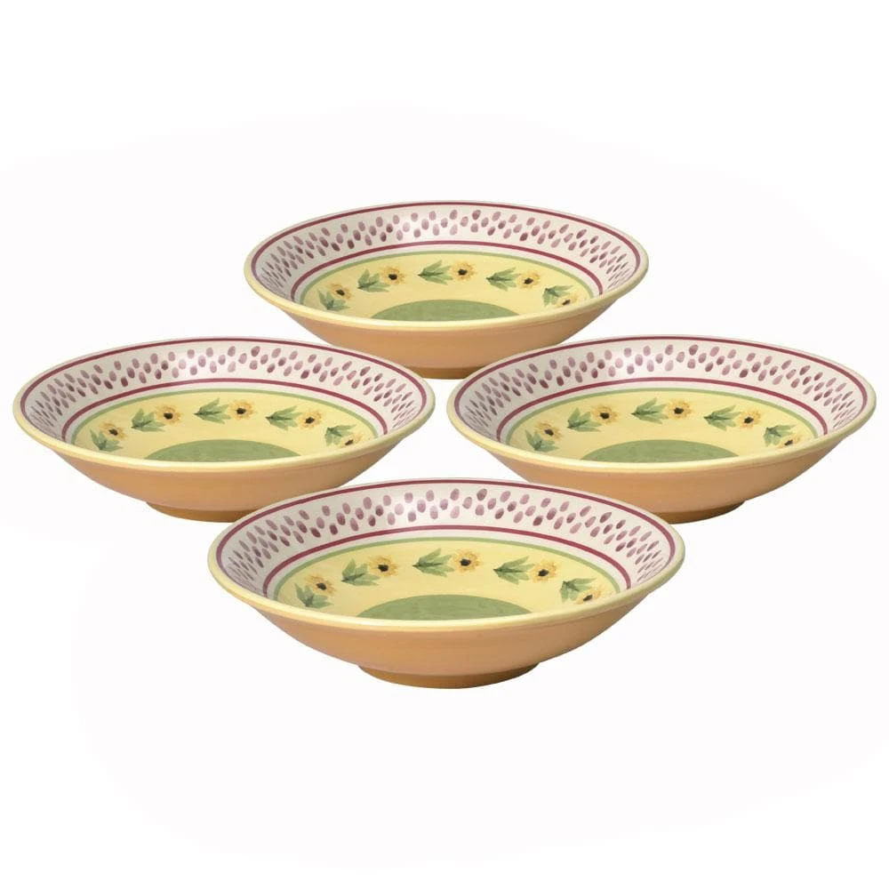 Pistoulet® Set Of 4 Individual Pasta Dinner Bowls 3 Pistoulet® Set Of 4 Individual Pasta Dinner Bowls