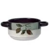 Rustic Leaves Double Handled Soup Bowl 1 Rustic Leaves Double Handled Soup Bowl -Kitchen Supplies Store rustic leaves double handled soup bowl 5211365 1