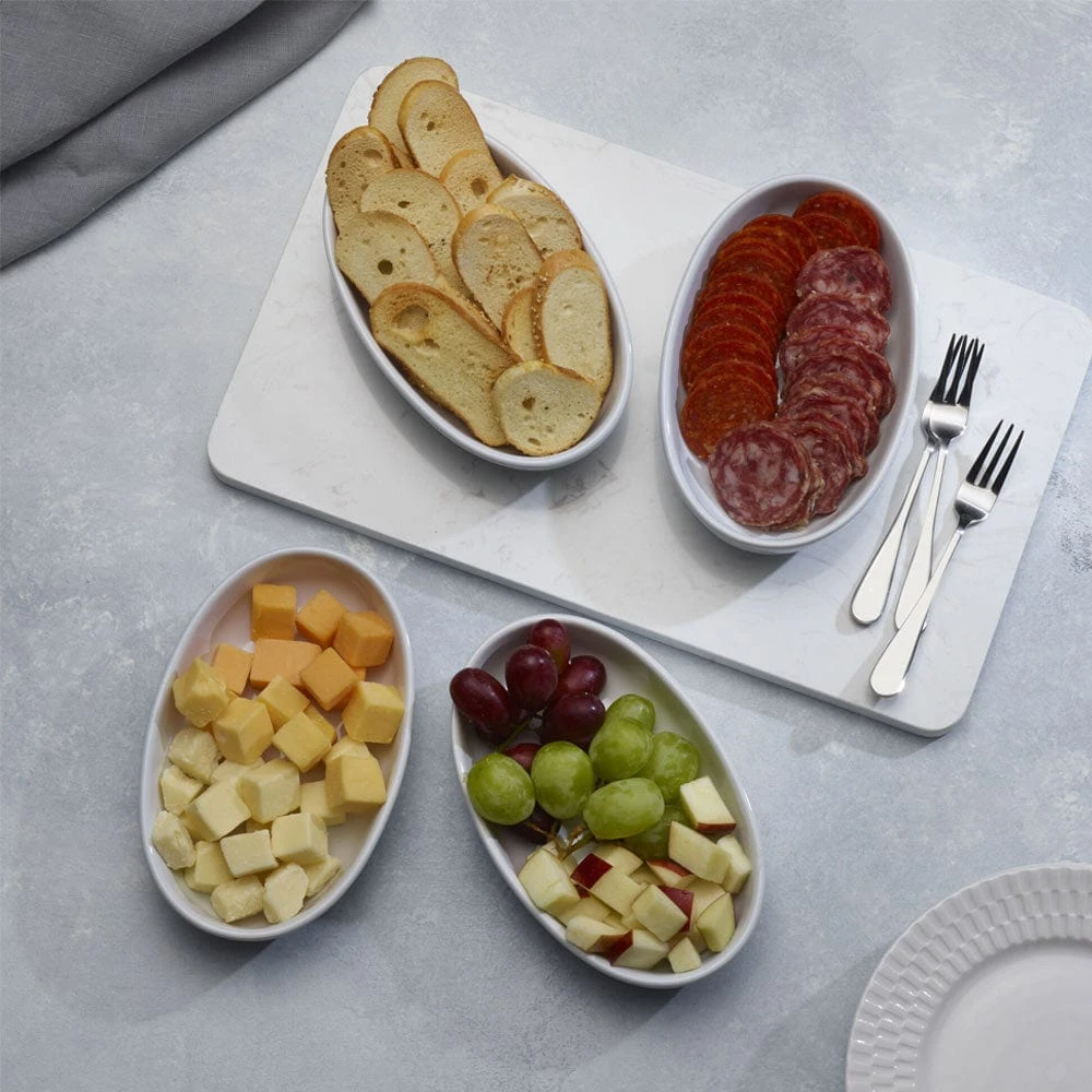 Burrito Set Of 4 Small Oval Bowls 4 Burrito Set Of 4 Small Oval Bowls - Image 2