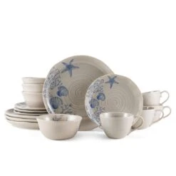 Southport 16 Piece Dinnerware Set, Service For 4
