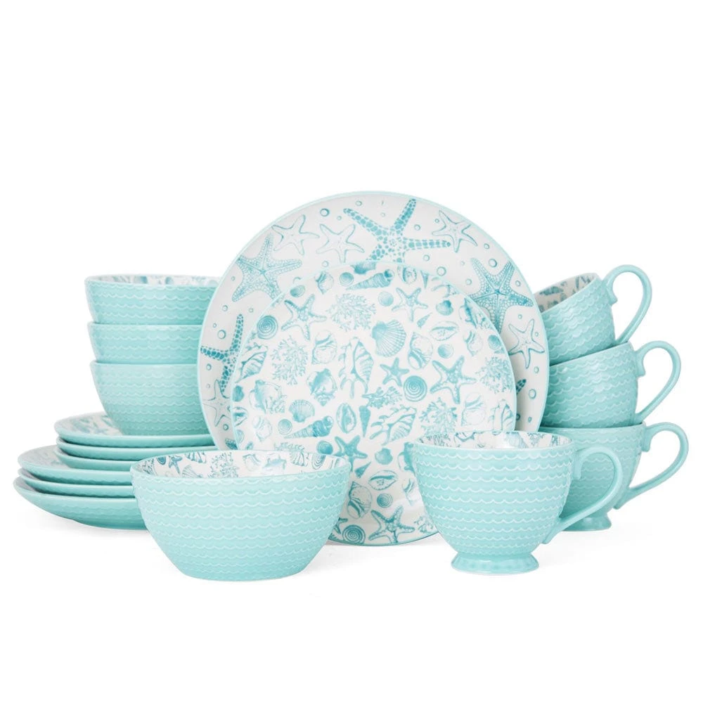 Venice 16 Piece Dinnerware Set, Service For 4 3 Venice 16 Piece Dinnerware Set, Service For 4