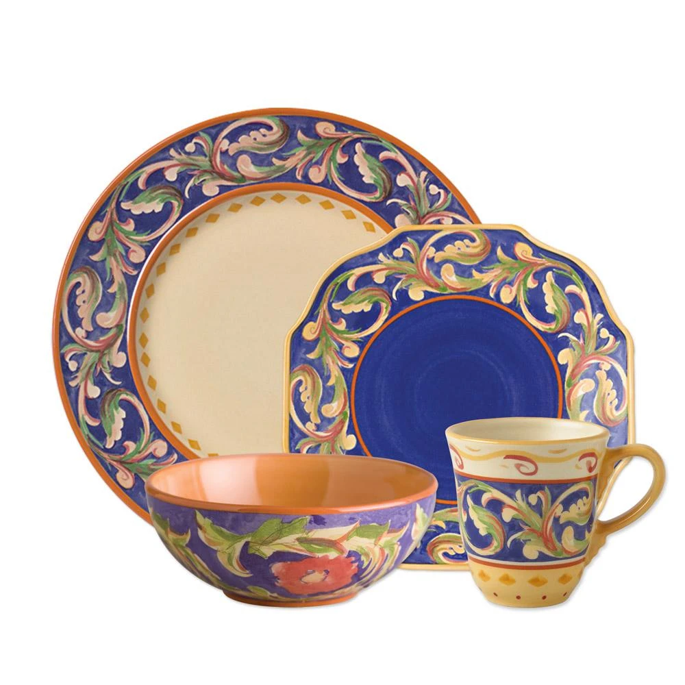 Villa Della Luna® Blue Dinnerware Set 3 Villa Della Luna® Blue Dinnerware Set