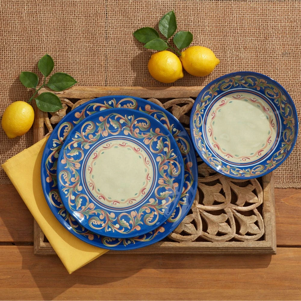 Villa Della Luna® Outdoor Melamine Dinnerware Set 4 Villa Della Luna® Outdoor Melamine Dinnerware Set - Image 2