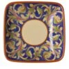 Villa Della Luna® Square Ceramic Wine Tapas Plate