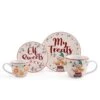 Winterberry® 4 Piece Elf Cookie Plate And Mug Gift Set