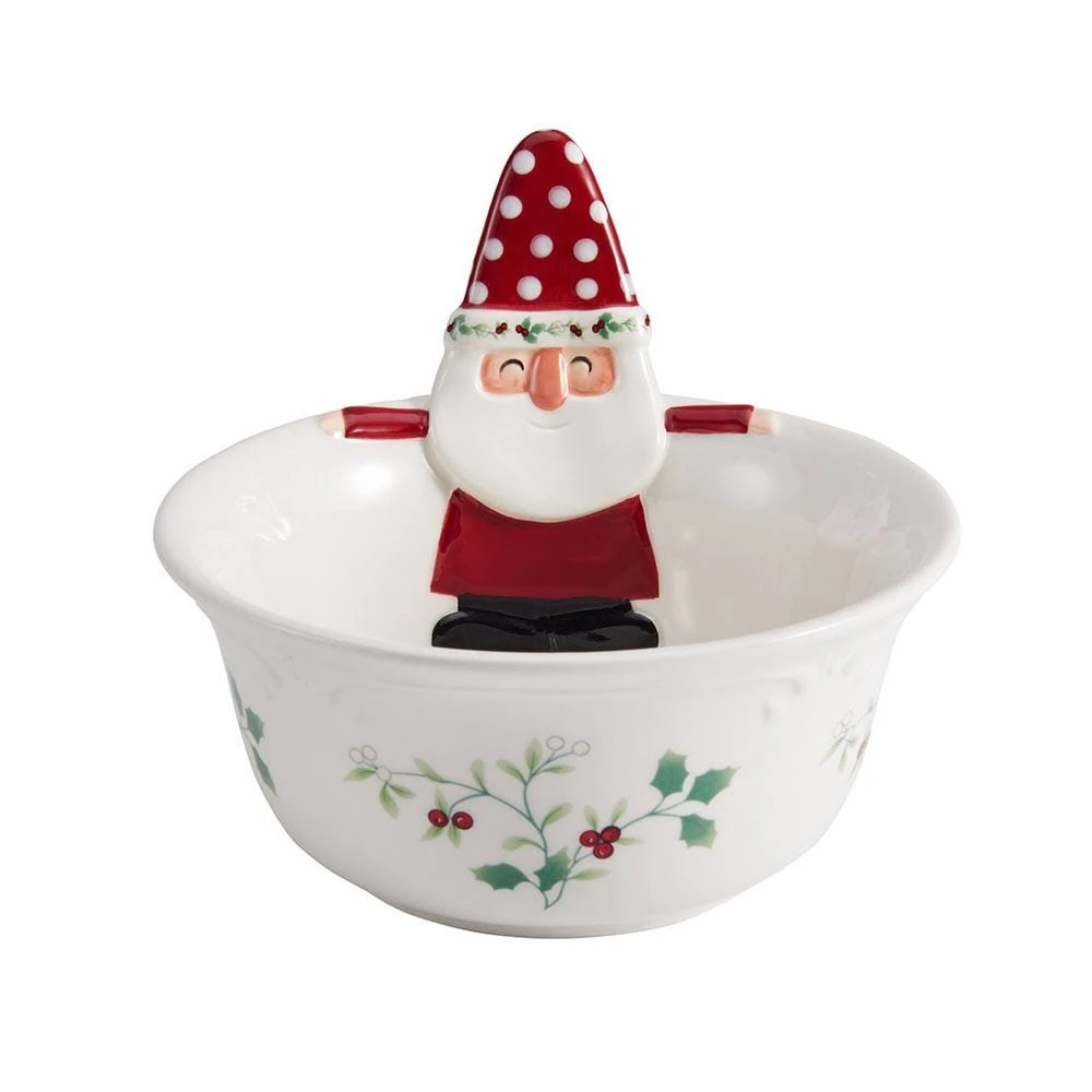 Winterberry® Gnome Bowl And Salt And Pepper Set 6 Winterberry® Gnome Bowl And Salt And Pepper Set - Image 4