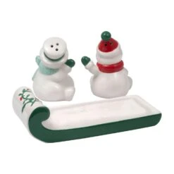 Winterberry® Snowmen On Sled Salt And Pepper Set 7 Winterberry® Snowmen On Sled Salt And Pepper Set -Kitchen Supplies Store winterberry snowmen on sled salt and pepper set 5254846 2